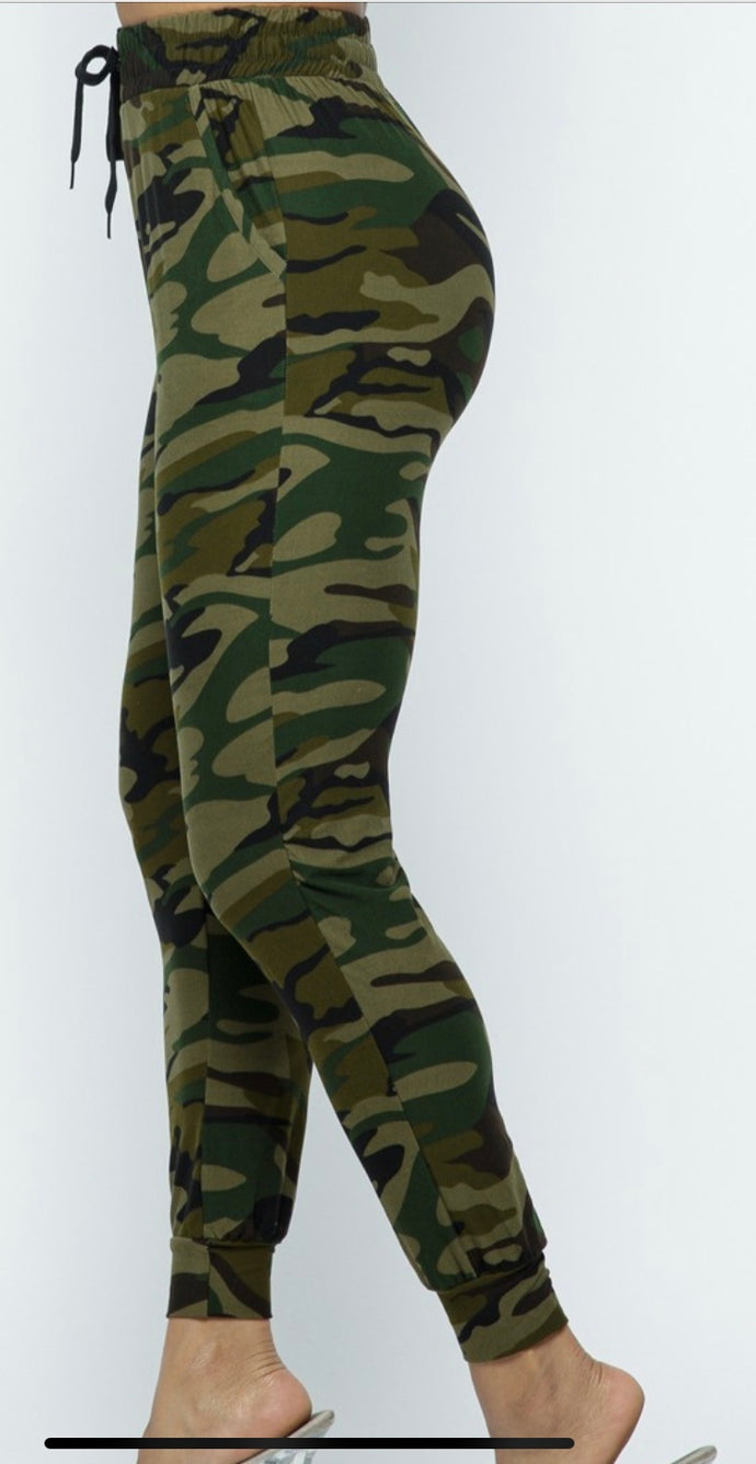 Camo joggers