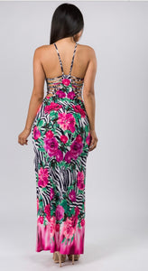 Floral Print Maxi